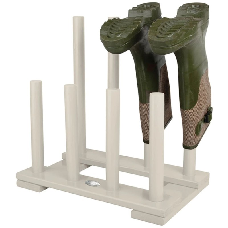 Zapatero blanco para botas, Esschert Design CF48W Zapatero blanco para botas, Esschert Design CF48W