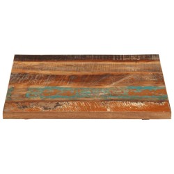 vidaXL Tablero mesa cuadrada madera reciclada maciza 60x60 cm 25-27 mm