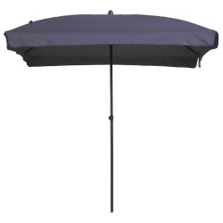 Madison Sombrilla Patmos Luxe rectangular 210x140 cm azul zafiro