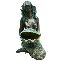 Ubbink Adorno de agua OSLO bronce y verdín 