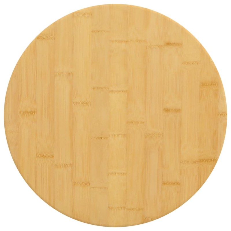 vidaXL Tablero de mesa de bambú Ø50x2,5 cm vidaXL Tablero de mesa de bambú Ø50x2,5 cm