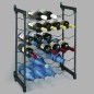 Metaltex Botellero Chianti para 30 botellas Metaltex Botellero Chianti para 30 botellas