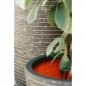 Capi Macetero Nature Row cuadrado verde oliva 40x40x40 cm Capi Macetero Nature Row cuadrado verde oliva 40x40x40 cm