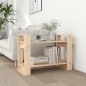 vidaXL Estantería/divisor de espacios madera maciza pino 80x35x56,5 cm