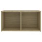 vidaXL Mueble para TV madera contrachapada roble Sonoma 72x35x36,5 cm vidaXL Mueble para TV madera contrachapada roble Sonoma 72x35x36,5 cm