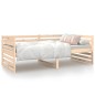 vidaXL Sofá cama madera maciza de pino 90x190 cm