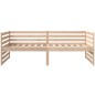 vidaXL Sofá cama madera maciza de pino 90x190 cm