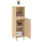 vidaXL Armario de baño madera contrachapada roble Sonoma 30x30x100 cm