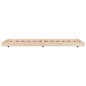 vidaXL Estructura de cama madera maciza de pino 75x190 cm vidaXL Estructura de cama madera maciza de pino 75x190 cm