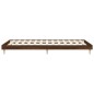 vidaXL Estructura de cama madera contrachapada marrón roble 100x200 cm vidaXL Estructura de cama madera contrachapada marrón roble 100x200 cm