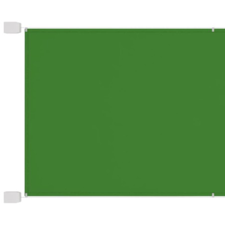 vidaXL Toldo vertical verde claro 180x1200 cm tela oxford