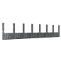 vidaXL Cesta de gaviones forma de U 8 postes de hierro 860x20x200 cm vidaXL Cesta de gaviones forma de U 8 postes de hierro 860x20x200 cm