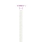 vidaXL Cuerda de barco polipropileno blanco intenso 2 mm 100 m vidaXL Cuerda de barco polipropileno blanco intenso 2 mm 100 m