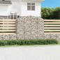 vidaXL Cesta gaviones forma arco hierro galvanizado 200x50x180/200 cm vidaXL Cesta gaviones forma arco hierro galvanizado 200x50x180/200 cm