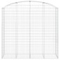 vidaXL Cesta gaviones forma arco hierro galvanizado 200x50x180/200 cm vidaXL Cesta gaviones forma arco hierro galvanizado 200x50x180/200 cm