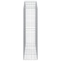 vidaXL Cesta gaviones forma arco hierro galvanizado 200x50x180/200 cm vidaXL Cesta gaviones forma arco hierro galvanizado 200x50x180/200 cm