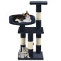 vidaXL Rascador para gatos con poste de sisal 65 cm azul vidaXL Rascador para gatos con poste de sisal 65 cm azul