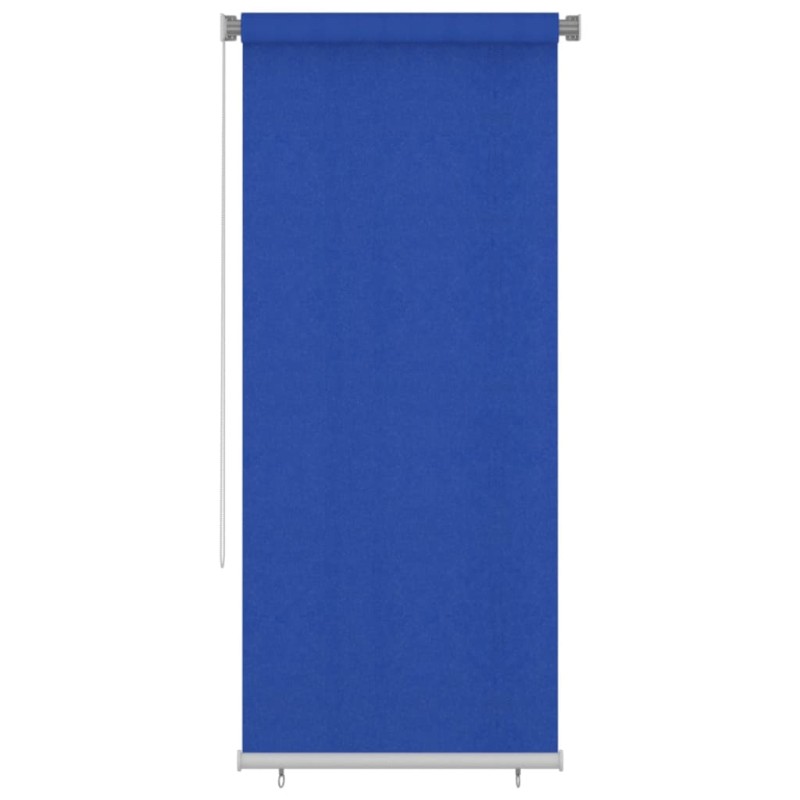 vidaXL Persiana enrollable de jardín HDPE azul 100x230 cm vidaXL Persiana enrollable de jardín HDPE azul 100x230 cm