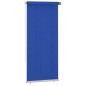 vidaXL Persiana enrollable de jardín HDPE azul 100x230 cm vidaXL Persiana enrollable de jardín HDPE azul 100x230 cm