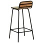vidaXL Taburetes de cocina 4 unidades madera maciza reciclada vidaXL Taburetes de cocina 4 unidades madera maciza reciclada