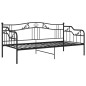 vidaXL Estructura de sofá cama de metal negro 90x200 cm vidaXL Estructura de sofá cama de metal negro 90x200 cm