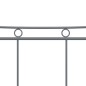 vidaXL Estructura de cama de metal gris 200x200 cm vidaXL Estructura de cama de metal gris 200x200 cm