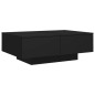 vidaXL Mesa de centro madera contrachapada negro 90x60x31 cm vidaXL Mesa de centro madera contrachapada negro 90x60x31 cm