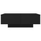 vidaXL Mesa de centro madera contrachapada negro 90x60x31 cm vidaXL Mesa de centro madera contrachapada negro 90x60x31 cm