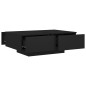 vidaXL Mesa de centro madera contrachapada negro 90x60x31 cm vidaXL Mesa de centro madera contrachapada negro 90x60x31 cm