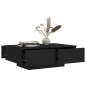 vidaXL Mesa de centro madera contrachapada negro 90x60x31 cm vidaXL Mesa de centro madera contrachapada negro 90x60x31 cm