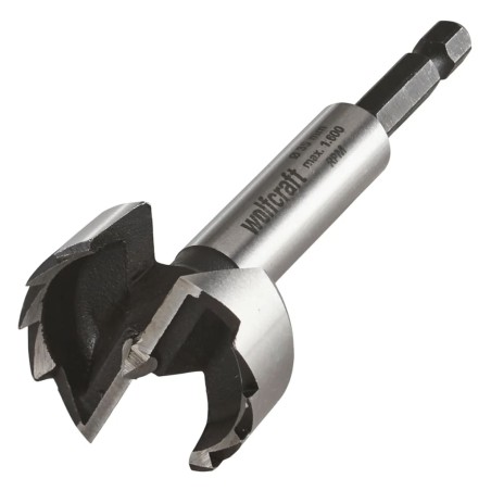 wolfcraft Broca de taladro Forstner acero 3310000
