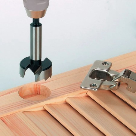wolfcraft Broca de taladro Forstner acero 3310000