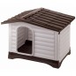 Ferplast Caseta para perros Villa 90 gris 88x72x65 cm 87255099 Ferplast Caseta para perros Villa 90 gris 88x72x65 cm 87255099