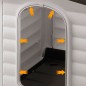 Ferplast Caseta para perros Villa 90 gris 88x72x65 cm 87255099 Ferplast Caseta para perros Villa 90 gris 88x72x65 cm 87255099