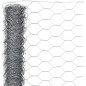 Nature Malla de alambre hexagonal acero galvanizado 1x10 m 40 mm Nature Malla de alambre hexagonal acero galvanizado 1x10 m 40 mm