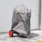 Madison Funda para barbacoa redonda gris 57x88 cm Madison Funda para barbacoa redonda gris 57x88 cm
