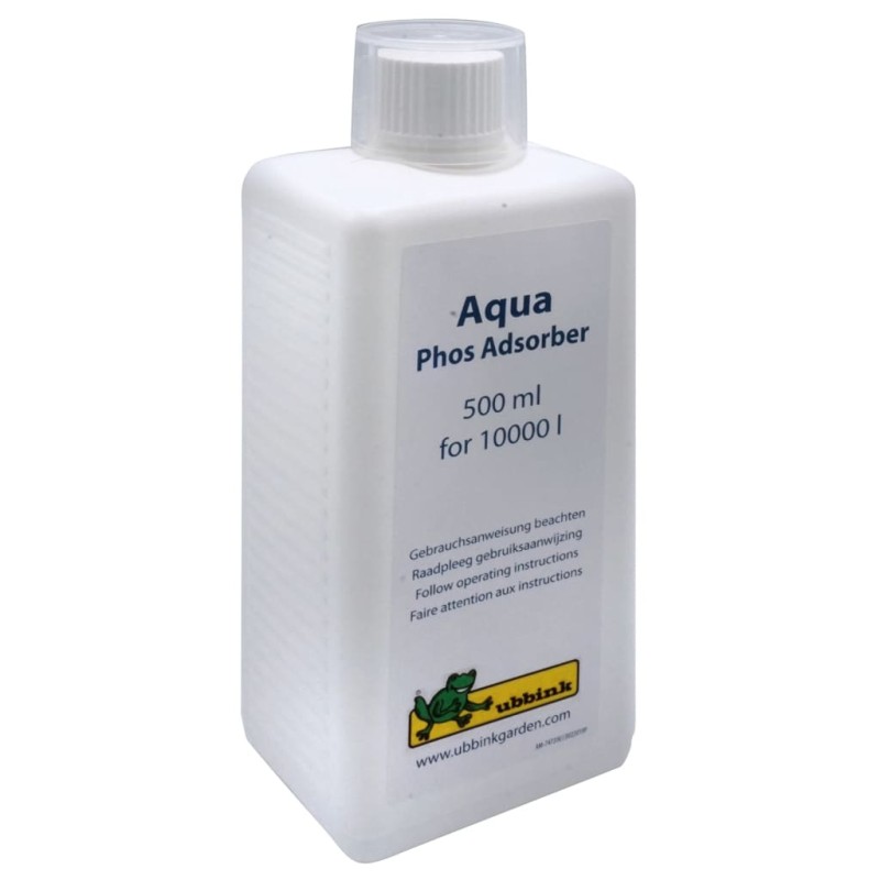Ubbink Tratamiento de agua para estanques Aqua Phos Adsorber 500 ml Ubbink Tratamiento de agua para estanques Aqua Phos Adsorber 500 ml