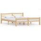 vidaXL Estructura de cama de madera de pino maciza 160x200 cm 