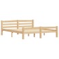 vidaXL Estructura de cama de madera de pino maciza 160x200 cm 