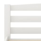 vidaXL Estructura de cama de madera maciza de pino blanca 140x200 cm