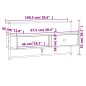 vidaXL Mueble de TV de pared madera ingeniería negro 100,5x30x51 cm vidaXL Mueble de TV de pared madera ingeniería negro 100,5x30x51 cm