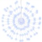 vidaXL Luces de Navidad de estrellas 2 uds 140 LED blanco frío 17 cm vidaXL Luces de Navidad de estrellas 2 uds 140 LED blanco frío 17 cm