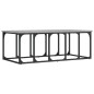 vidaXL Mesa de centro madera de ingeniería gris Sonoma 100x50x35,5 cm vidaXL Mesa de centro madera de ingeniería gris Sonoma 100x50x35,5 cm