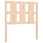 vidaXL Estructura de cama con cabecero madera maciza 90x200 cm vidaXL Estructura de cama con cabecero madera maciza 90x200 cm