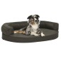 vidaXL Colchón para cama de perro ergonómico gris oscuro 75x53 cm vidaXL Colchón para cama de perro ergonómico gris oscuro 75x53 cm