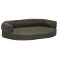 vidaXL Colchón para cama de perro ergonómico gris oscuro 75x53 cm vidaXL Colchón para cama de perro ergonómico gris oscuro 75x53 cm