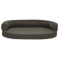 vidaXL Colchón para cama de perro ergonómico gris oscuro 75x53 cm vidaXL Colchón para cama de perro ergonómico gris oscuro 75x53 cm