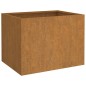 vidaXL Jardinera de acero corten 62x47x46 cm vidaXL Jardinera de acero corten 62x47x46 cm