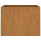 vidaXL Jardinera de acero corten 62x47x46 cm vidaXL Jardinera de acero corten 62x47x46 cm