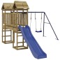 vidaXL Parque infantil de exterior madera de pino impregnada